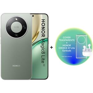 Honor Magic8 Lite 5G 17,2 cm (6.79'') MagicOS 9.0 USB tipo-C 8 GB 256 GB 7500 mAh Verde