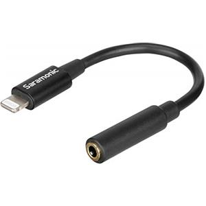Saramonic Cavo Adattatore Lightning a TRRS 3,5 mm per iPhone e iPad - 6 cm/7,6 cm