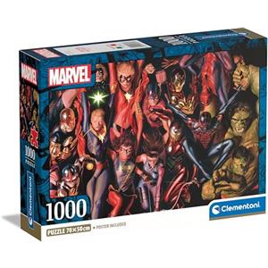 Clementoni Puzzle da 1000 Pezzi - Marvel