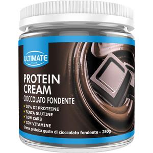 Vita Al Top Ultimate Protein Cream Cioccolato Fondente 250 g - Crema Proteica con Nocciole, 30% di Proteine, Basso Contenuto di Zuccheri, Senza Glutine
