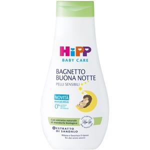 HiPP Bagnetto Buona Notte 350ml - Detergente Delicato per Pelli Sensibili con Estratto di Legno di Sandalo
