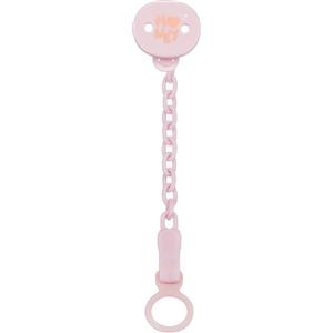 Chicco Catenella Portasucchietto Rosa - Compatibile con tutti i succhietti, sterilizzabile e facile da pulire