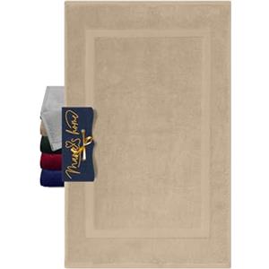 Marie´s Home Marie's Home Tappeto da bagno classico per doccia, vasca e WC 1612.2351, 50 x 80 cm, colore: Stone