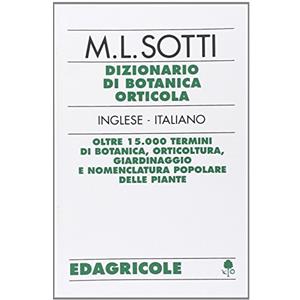 EDAGRICOLE Dizionario di botanica orticola inglese-italiano
