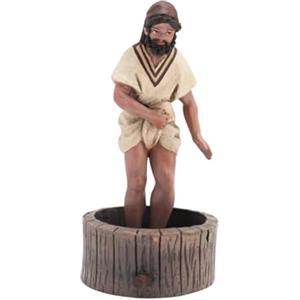 Triciclo Editores Uomo Calpestando Uva| Figure misteriose |Figure del presepe |Serie 11 cm| Progettato da José Luis Mayo Decorazione natalizia |Nascita
