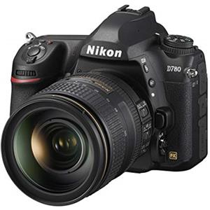 Nikon D780 + AF-S NIKKOR 24-120 VR Reflex Digitale, 24.5 MP, CMOS FX Full Frame, 2 Slot Cart, Face Det AF Live View, Mirino Ottico, fino a 12 fps, Lexar SD 64GB 800x [Nital Card: 4 Anni di Garanzia]