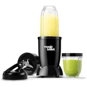 NutriBullet Magic Bullet Set di 7 Pezzi - Potente Blender 10.000 RPM Elegante, Compatto e Portatile - Ideale per Frullati, Succhi e Frullati Proteici