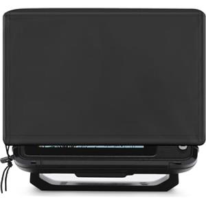 Lyreh Custodia Ecoscandaglio per Lowrance e Humminbird Dispositivi da 9-10 Pollici, 34x21x12cm Tessuto Oxford Copertura Ecoscandaglio con Rivestimento Argentato e Coulisse per Schermo Dispositivi