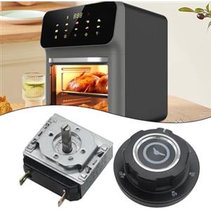 LVYXON Timer da cucina con 6090 minuti per manopola e interruttore a campana per carrello di riso al vapore per fornire avvisi acustici e temporizzazione accurata (A-90 MIN)