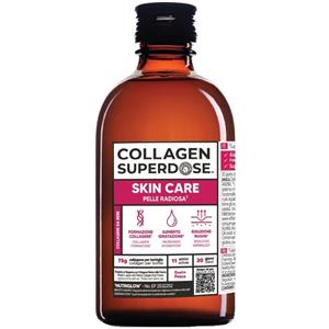 Minerva Research Labs Collagen Superdose Skin 300 ml - Integratore al Collagene con Acido Ialuronico, Vitamina C e Zinco per Pelle, Capelli e Unghie