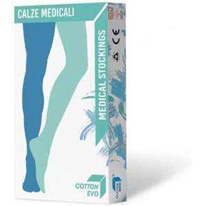 Gloria Med Cotton Evo 262 Gambaletto Corto Beige Misura Medium - 1 Paio Compressivo