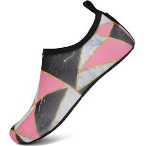 SAGUARO Scarpe da Scoglio Donna Uomo da Immersione Scarpette da Surf Water Shoes Barefoot per Bagno Spiaggia Mare Snorkel Yoga, Grigio 42/43