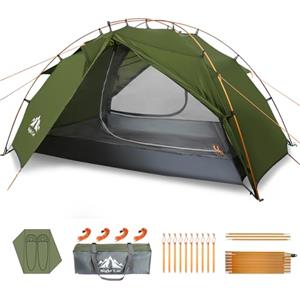 Night Cat Tenda Da Campeggio Per 2 Posti: Montaggio Rapido Tende Impermeabile Per Trekking Escursionisti