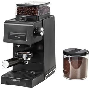 Cuisinart Macinacaffè elettrico ed espresso a macine coniche | 35 impostazioni | Contenitore 225 g | Compatibile portafiltro | Selettore 1-14 tazze | Include misurino e spazzola