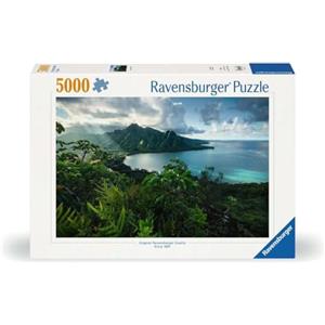 Ravensburger - Puzzle Paesaggio hawaiano, 5000 Pezzi, Idea regalo, per Lei o Lui, Puzzle Adulti