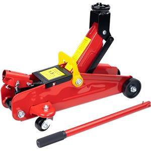 HYCHIKA BETTER TOOLS FOR BETTER LIFE HYCHIKA Cric da corsa in acciaio, con pompa di sollevamento rapido a pistone idraulico, capacità di 1.5 tonnellate
