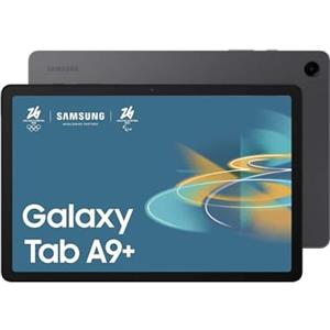 Samsung Galaxy Tab A9+, Display 11.0 TFT LCD PLS, 5G, RAM 8GB, 128GB, 7.040 mAh, Qualcomm SM6375, Android 13, Graphite, [Versione italiana] 2023