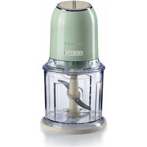 Ariete Tritatutto Vintage 438 Verde 0,6L 400W 4 Lame Acciaio Inox Tritaghiaccio