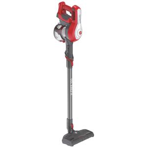 Hoover H-FREE 100 Aspirapolvere Senza Filo Rosso Argento 40min Autonomia 0,9L