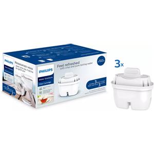 Philips AWP211/24 Cartucce Filtranti Micro X-Clean Confezione da 3 Ricambi Filtro Acqua