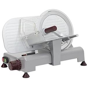 RGV Luxury Italia 22 GL-R Elettrico 140 W Alluminio Grigio Affettatrice - Affettatrice (Aluminio, Grigio, 480 mm, 345 mm, 310 mm, 11 kg)