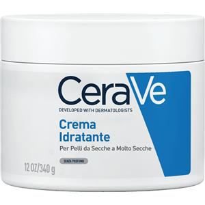 CeraVe Crema Corpo Idratante Pelle Molto Secca, 340g