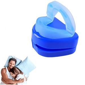 OALYGEI Rinovax Antirussamento,Rinovax Bite Antirussamento Uomo,Supporto per un Sonno Sereno, Design Ergonomico in TPE Puro, Aiuta a Ridurre il Russare (1 pc)