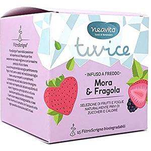 Neavita TWICE INFUSO a FREDDO MORA & FRAGOLA FILTROSCRIGNO 15 FILTRI - NEAVITA