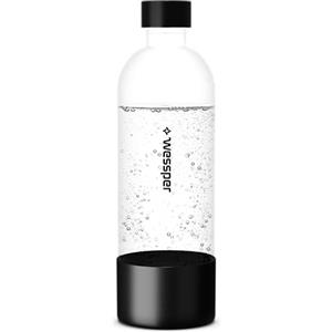Wessper Bottiglia per Gasatore d'acqua, Bottiglia in PET da 800ml, Carbonator Bottle | Bottiglia Bpa-Free per il Gorgogliatore d'acqua Plastica Riciclata | per Realizzare Acqua Frizzante