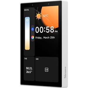 SONOFF NSPanel Pro 120 Pannello di Controllo Smart-Schermo 4.7 Pollici, Gateway Zigbee,Integrazione Home Assistant,Termostato Intelligente,Scene Sicurezza,Compatibile con Alexa,Google, Apple（bianco）