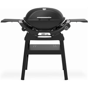 Weber Q2200N - Barbecue a gas con ripiani laterali, supporto e potenza di 4.10Kw