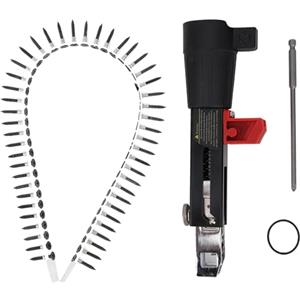 Garosa Pistola Avvitatrice per Adattatore, Sparachiodi a Catena Automatico per Trapano Elettrico, Strumento per Avvitare in Legno, Attrezzo per Lavorazione del Legno Fai da Te