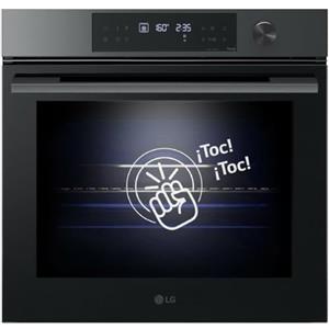 LG Forno InstaView 76L Air Fry, Air Sous Vide, Pizza, EasyClean, Pirolisi, Guide telescopiche, Wi-Fi Nero Classe A+