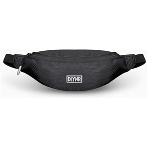 Dolly Noire DLYNR Reflective Staple Waist Pack, Nero - Unisex, Marsupio, Abbigliamento Urban