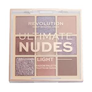 Makeup Revolution Ultimate Nudes Palette di Ombretti 8.1g - Colori Nudi per un Look Naturale