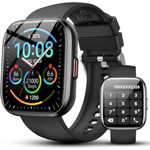 Ddidbi Smartwatch Uomo Donna, 1,85'' Orologio Smartwatch con Effettua/Risposta Chiamate, 112 Modalità Sportive Fitness Tracker con Sonno/Cardiofrequenzimetro, IP68 Smart Watch per Android iOS