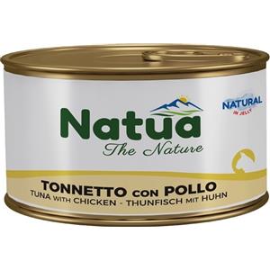 Natua Natural Jelly Tonnetto e Pollo 85g - Alimento Umido 100% Naturale per Gatti Adulti