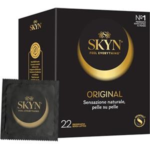 SKYN Original - Preservativi Senza Lattice in Poliisoprene - Ultra Comfort e Sensibilità Naturale, 22 Pezzi
