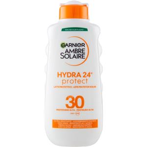 Garnier Ambre Solaire Latte Protettivo Spf 30, Protezione Alta, Idratazione 24h - 200 ml