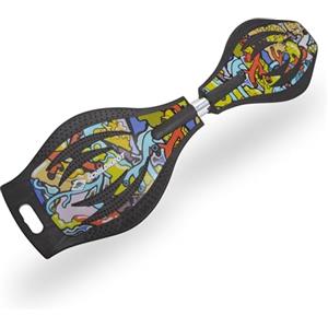 Schildkröt Waveboard Good Vibes, Leggero ed Agile, Tavola Larga com Superficie Antiscivolo
