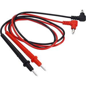 PATIKIL Multimetro Prova Conduttori Set Banana Spina 1000V 10A Nero Rosso | Test Cavo, con Sonde, per Elettrico Circuito Test Misurazione