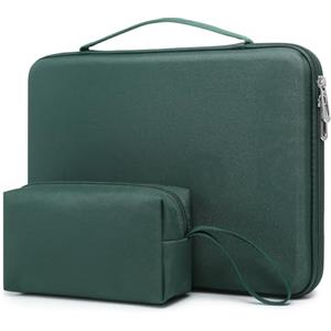 HYZUO 17-17,3 Pollici Custodia Rigida PC Portatile Borsa per 17" 17,3" HP/Dell/ASUS/Acer/Lenovo/LG/Toshiba/MSI Gaming Laptop/Razer Blade 17/18, Borsa Protettiva per Uomo Donna, Verde Mezzanotte