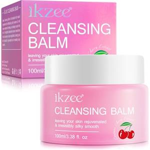 CiAIplw Balsamo Detergente per il Trucco, Detergente Viso e Struccante, Detergente Naturale per Pori Profondi, Con Vitamina C, E & Estratti Botanici, Idratare la Pelle, Adatto a Tutti i Tipi di Pelle, 100ML