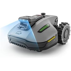 MAMMOTION YUKA mini 2 500 Robot Tagliaerba Senza Filo Perimetrale, fino a 500 ㎡, Visione AI Tri-Cam, Mappatura Automatica Multi-zona, DropMow, Modifica Manuale della Mappa, Pendenze fino al 45%