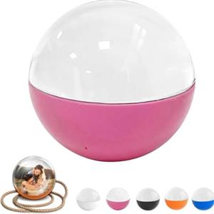 Generic Album fotografico digitale a ultrasuoni 3D, sfera di cristallo di Natale, display video digitale a ultrasuoni, regalo personalizzabile con schermo elettronico per coppie, famiglia, animali domestici