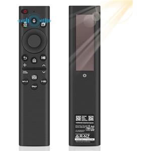 XTVTX Telecomando di ricambio per Samsung, BN59-01385A, telecomando vocale di ricarica solare per Samsung Smart TV, universale per televisori Sam-sung compatibile con Sam-sung 2021-2023 Neo LED Smart 4K HD