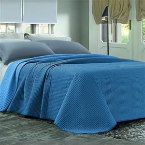 L'ANTICO ARCOLAIO - Copriletto Matrimoniale Trapunta Primaverile Estiva Leggera in Microfibra, Trapuntino Double Face 100% Made in Italy (80gr/m2)