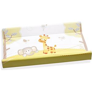 Italbaby 050.6010-25 Gina - Fasciatoio in PVC 2 lati, Multicolore