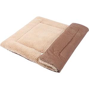 Vejaoo Materasso per Cani, Materasso per Animali Domestici, Coperta per Cane XZ014 (L(90 X 70 CM), Wick Khaki)