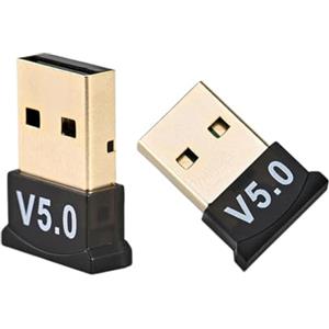 Cymwer Audio USB Ricevitore Mini Trasmettitore audio wireless Dongle audio 2.4G compatibile con Bluetooth for computer tablet desktop